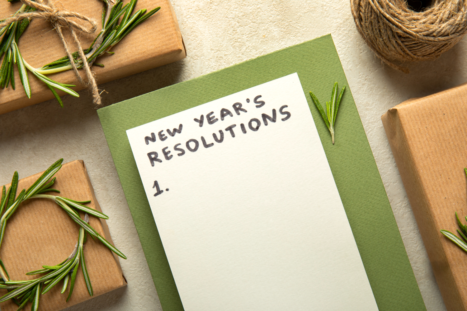 Notes to Enter New Year Resolutions