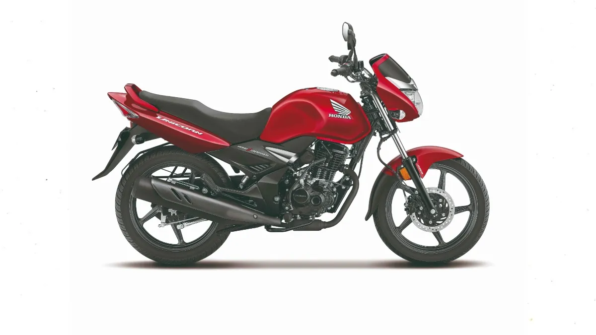 Honda Unicorn Red
