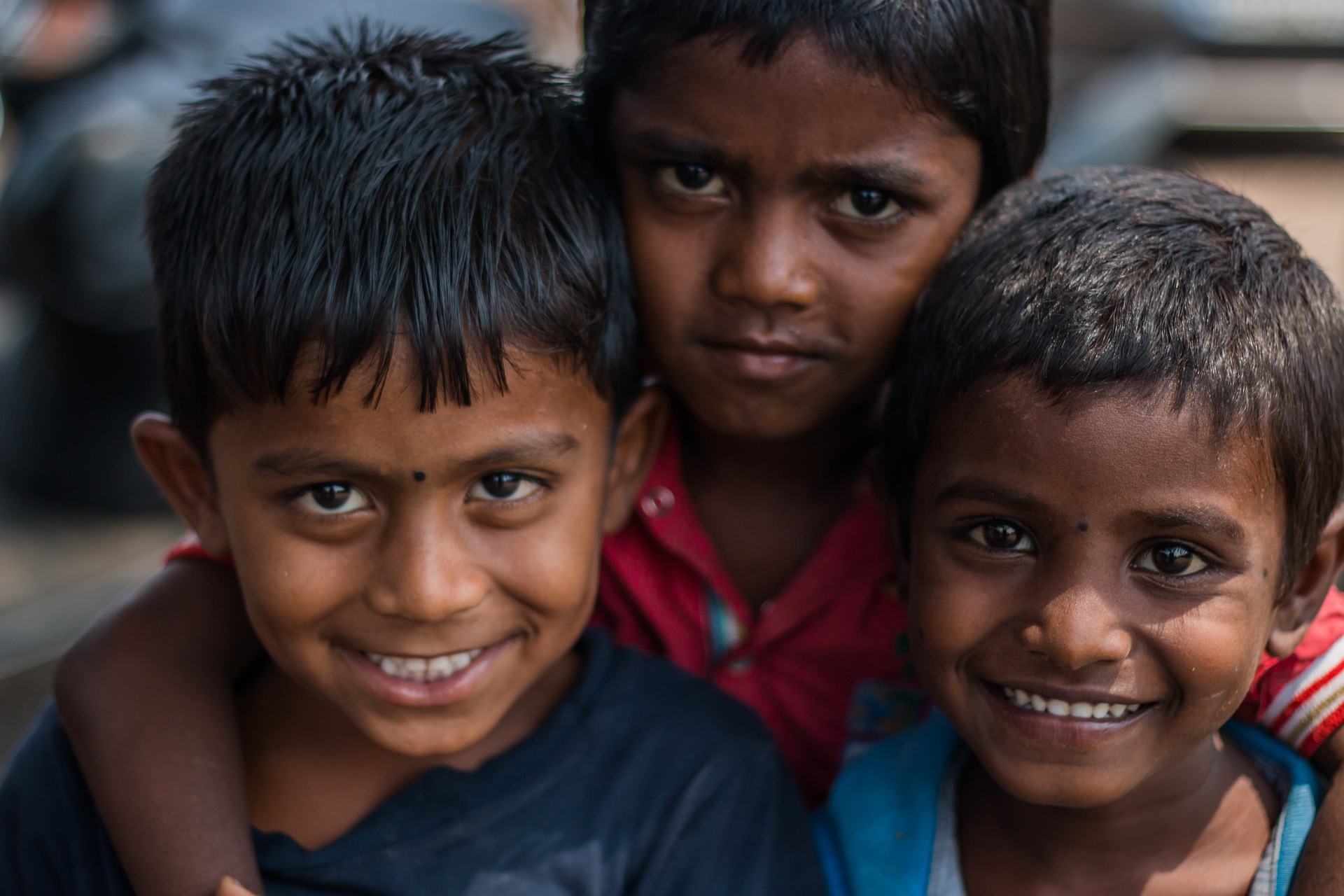 Smiling kids